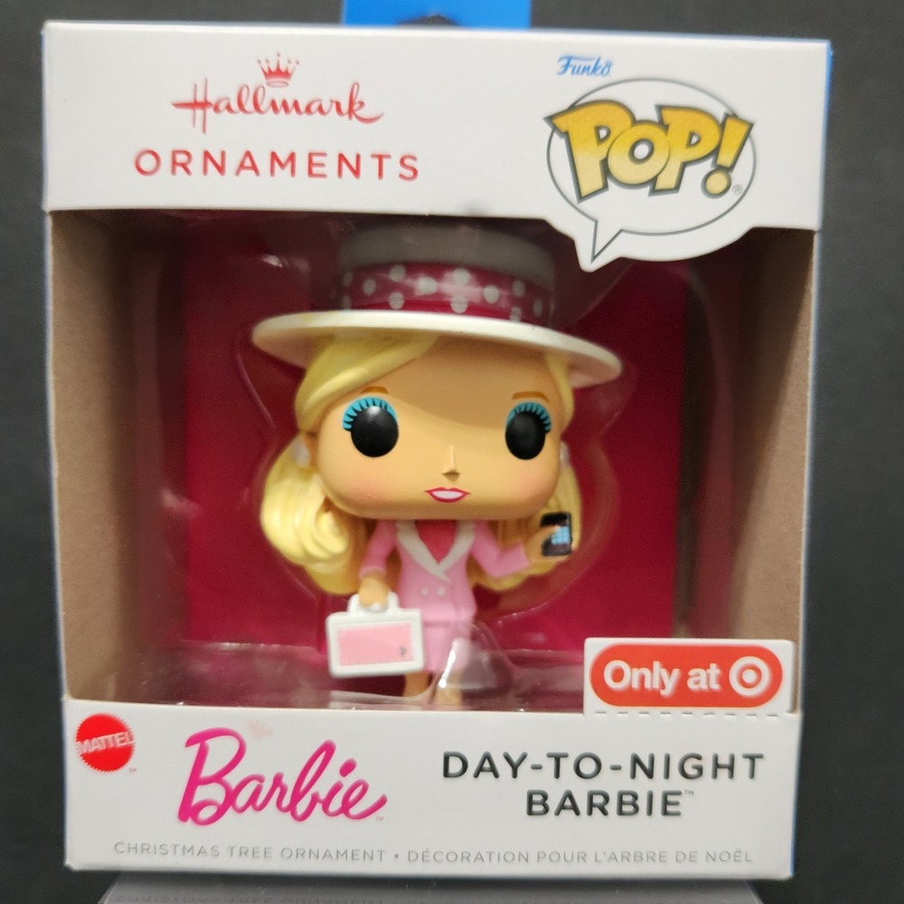 New Hallmark Funko Pop! Barbie Day to Night Christmas Ornament 2025